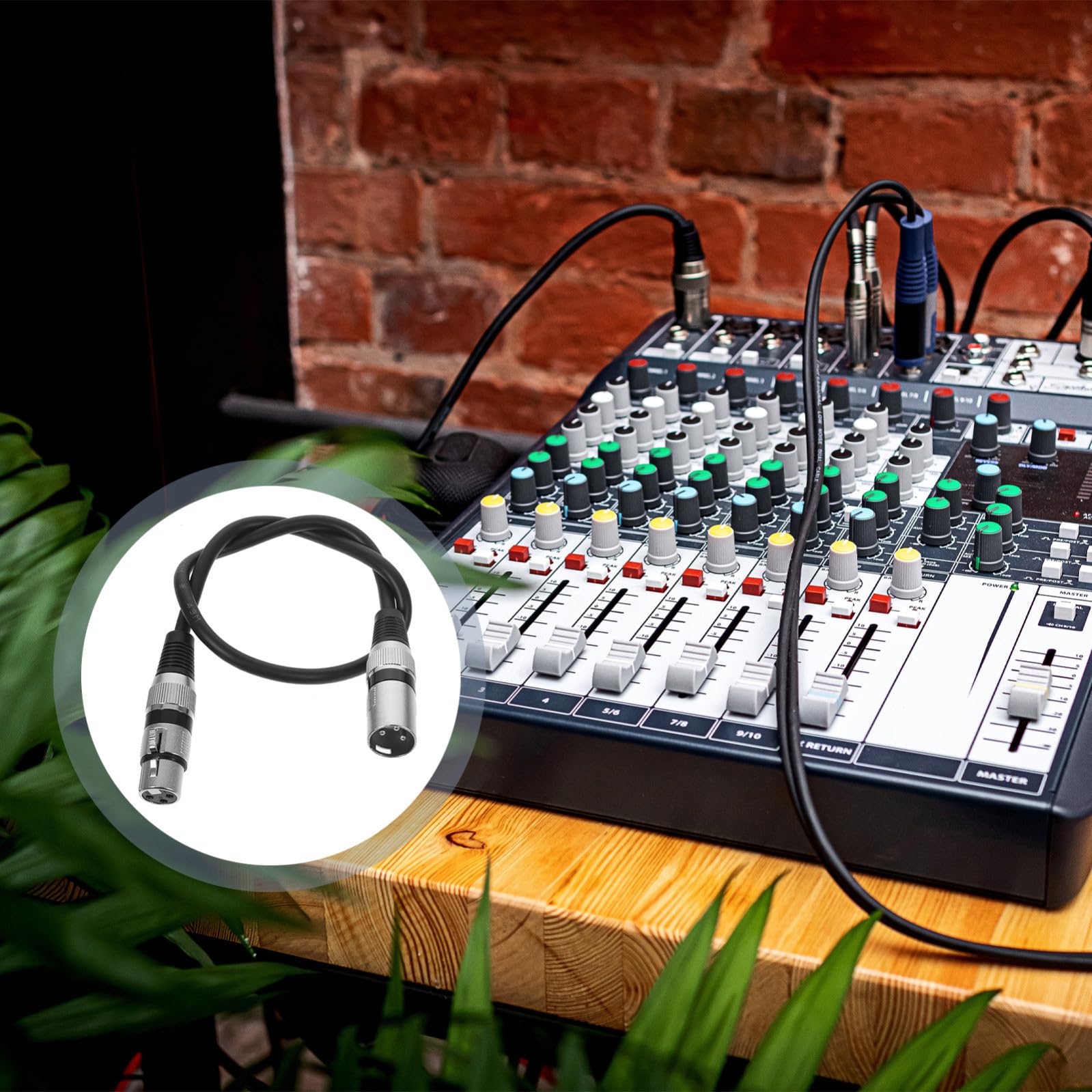 Cavo in Rame senza 3 Pin Microfono 6 Trasmissione Efficiente e Robusta per Audio Ktv
