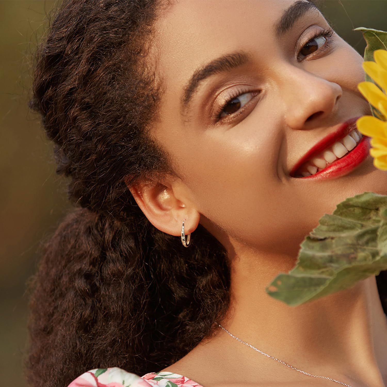 Elegant Hoop Earrings for Women Star Silver/Gold Plated Earrings Hypoallergenic Earring for Women Jewelry Gifts for Christmas,Valentine's Day,Anniversary - Image 6