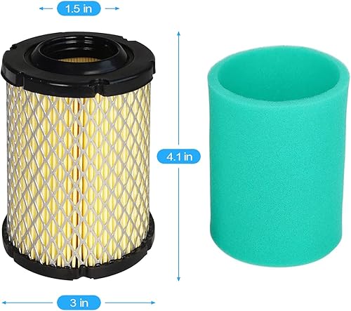 Miniatura 3 de (Nueva pieza) 737-05129 937-05129 REPL MTD 7T84MU 7T84JU compatible con CUB Cadet Troy-BILT 382cc 439cc OHV Filtro de aire del motor 937-05129