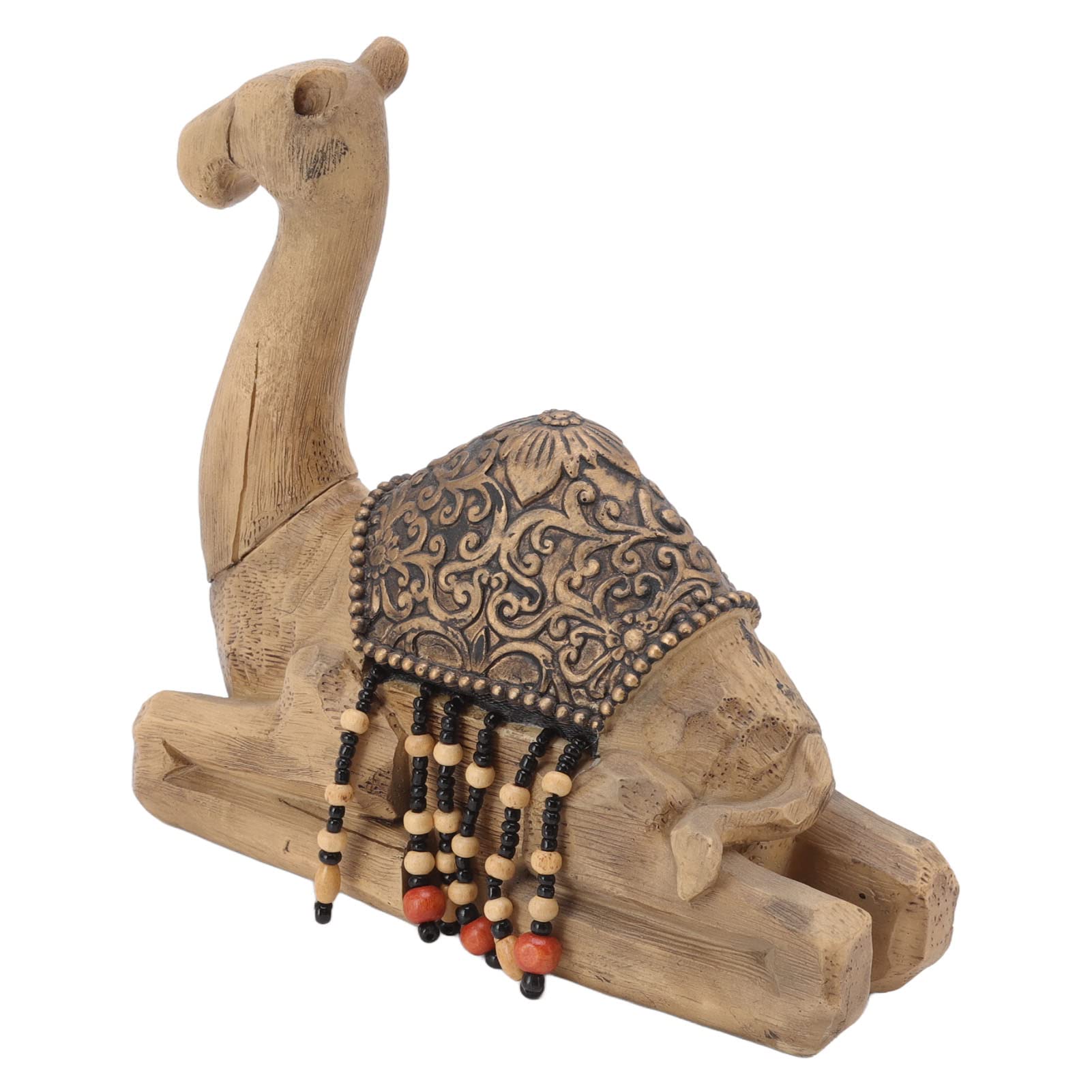 Statue de chameau compacte fond plat pour décorer petit espace et voiture