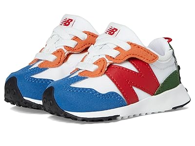 New Balance Kids 327 New-b Hook Loop (Infant/Toddler) Kids Shoes Team Red/White : 2 Infant M, Textile