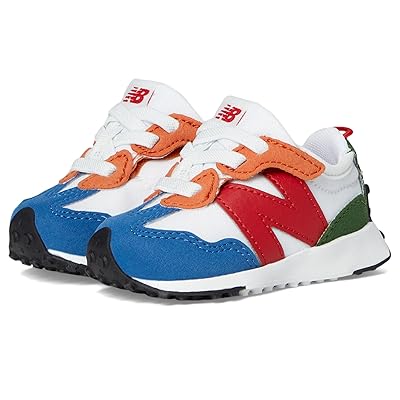 New Balance Kids 327 New b Hook Loop (Infant/Toddler) Kids Shoes Team Red/White