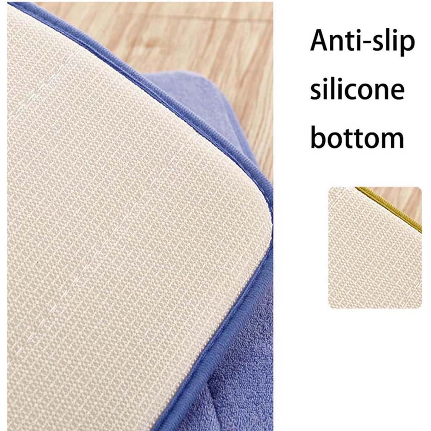 Tappetino da bagno antiscivolo tappeto in memory foam, tappetino da bagno extra morbido, super assorbimento d'acqua, tappeti da bagno, tappetini per pavimento per casa cucina (70 x 120 cm