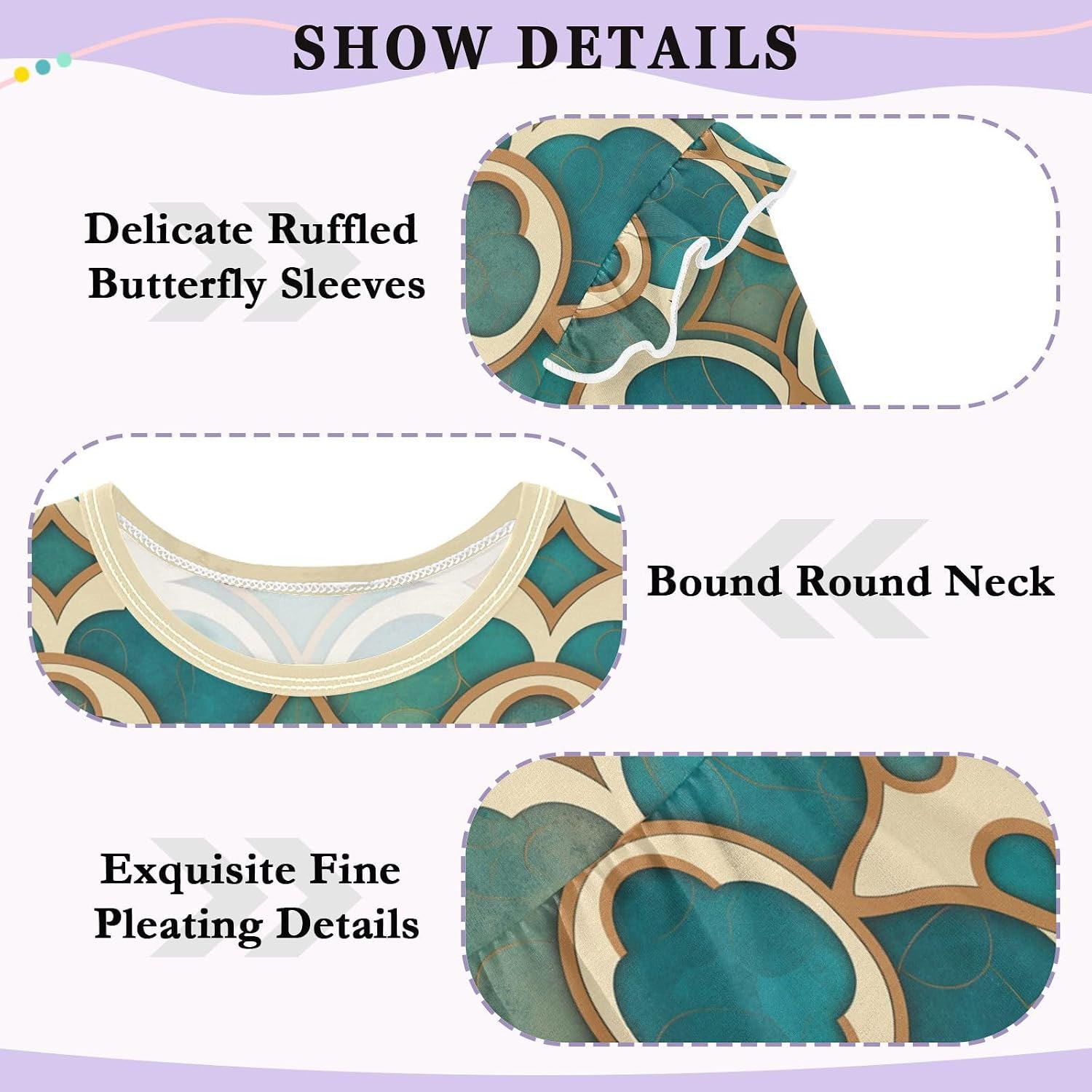 visesunny Toddler Clothes for Girls Petal Shape Emerald Long Sleeve Fall Shirts Cotton Top with Ruffle Collar