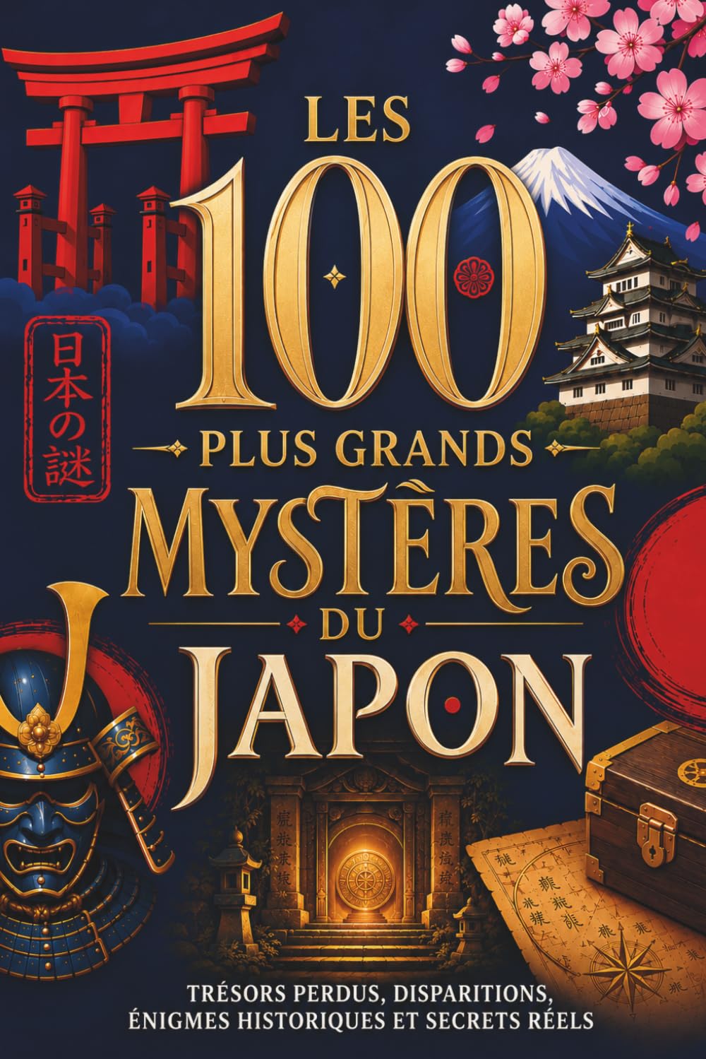 Les 100 plus grands mystères du Japon: Livre sur le Japon pour adulte, livre sur le Japon pour adolescents : histoires japonaises, trésors perdus, ... et secrets réels. Un livre japonais.