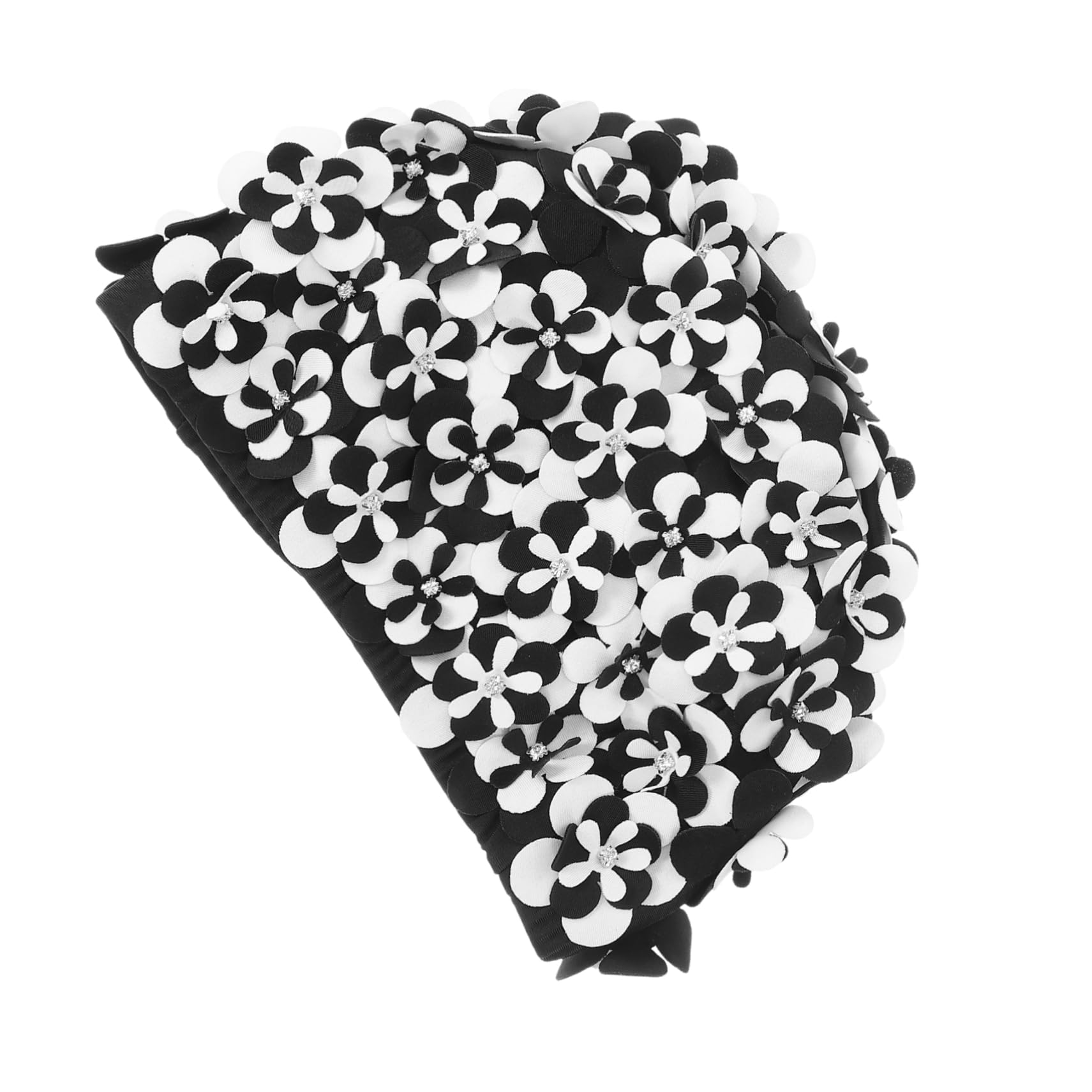 BESPORTBLE Gorro de natación Gorro de baño Impermeable Gorra de natación para Mujer Tapa Nadar Gorro de Piscina Gorros de Natacion para Mujer Gorras de natación de Verano Nylon Black