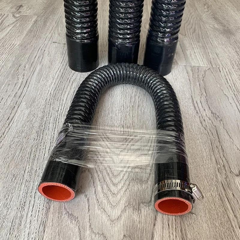 Diameter 30-50 Mm Car Air Intake Pipe Universal Automotive Hose With Inner Air Filter Intake Hose Pipe(ID30X500MM)