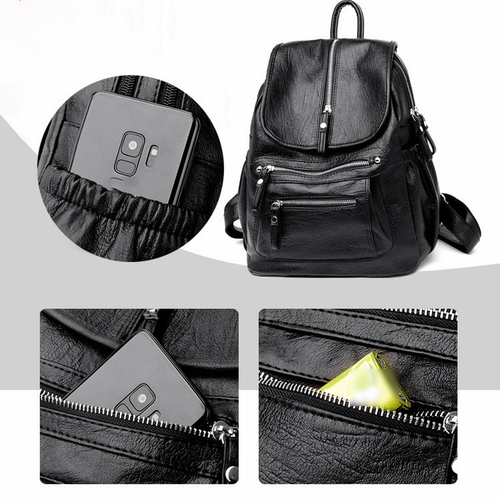 Amazon.com: TAPIVA WOBBLO Backpacks Genuine Cow Leather