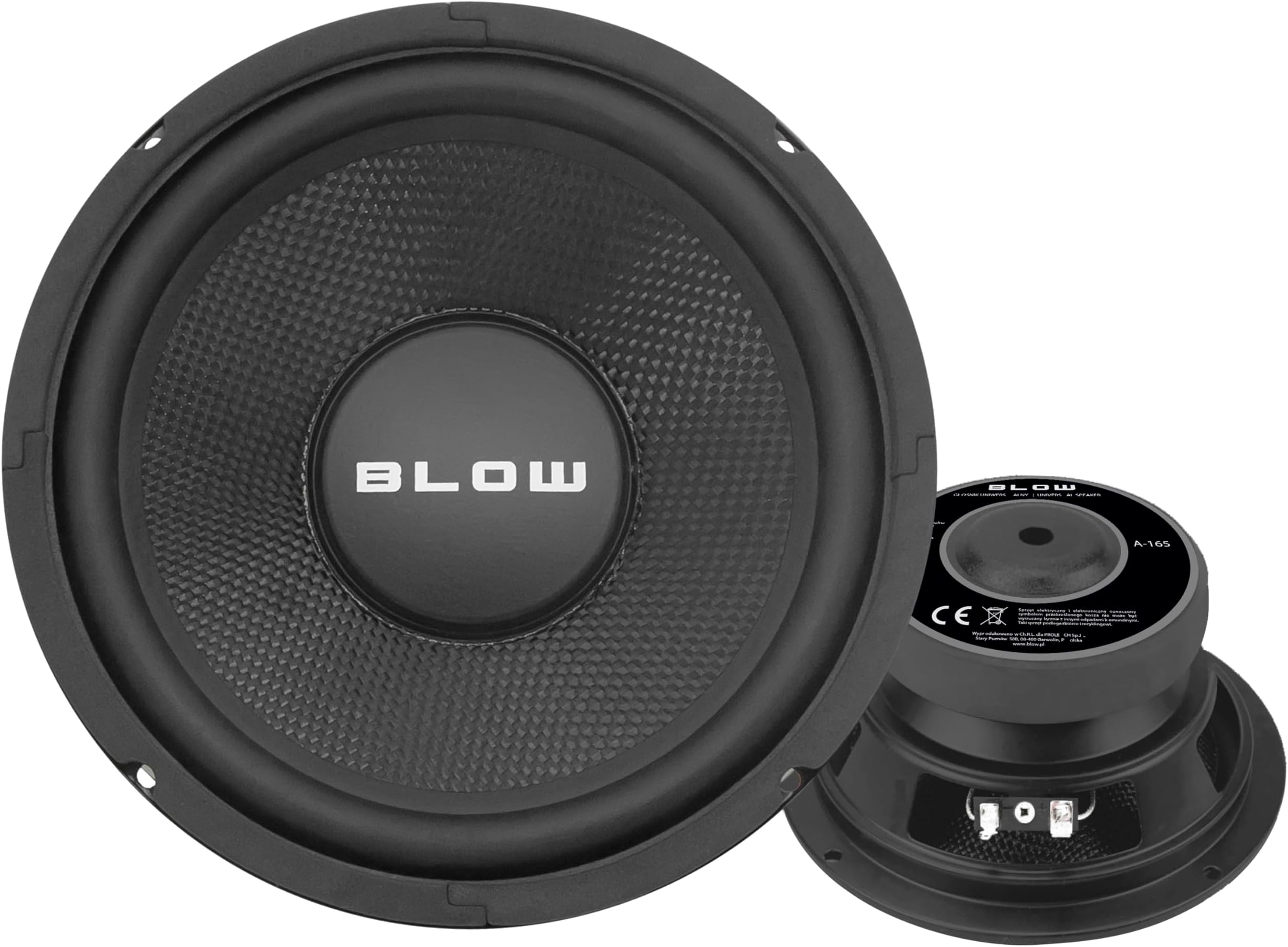 Blow A-165 bass speaker 200 W 8 Ohm 6.5 inch, woofer, bass