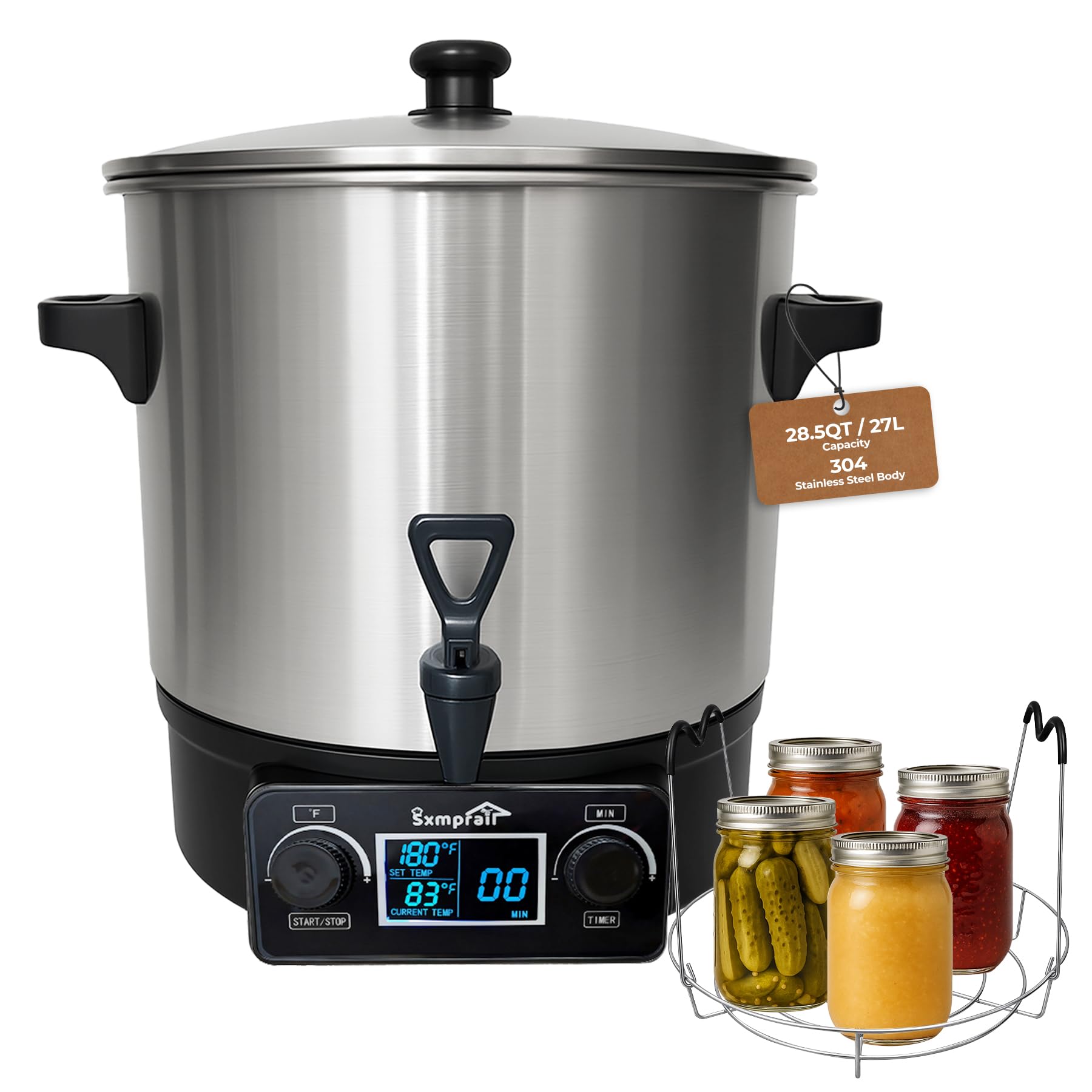Sxmprail 27 Quart Electric Water Bath Canner
