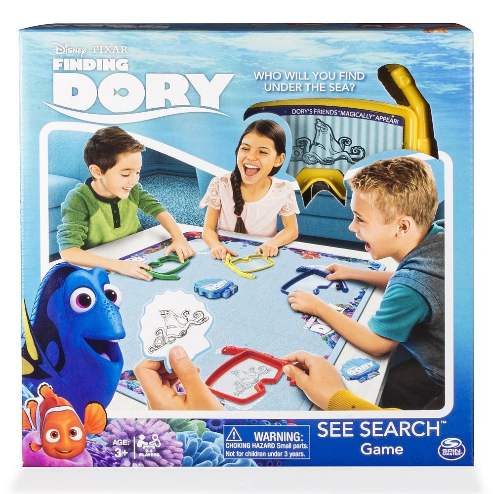 Spin Master Games - Finding Dory - See Search Board Game for 6+ Players, Ages 3 and Up