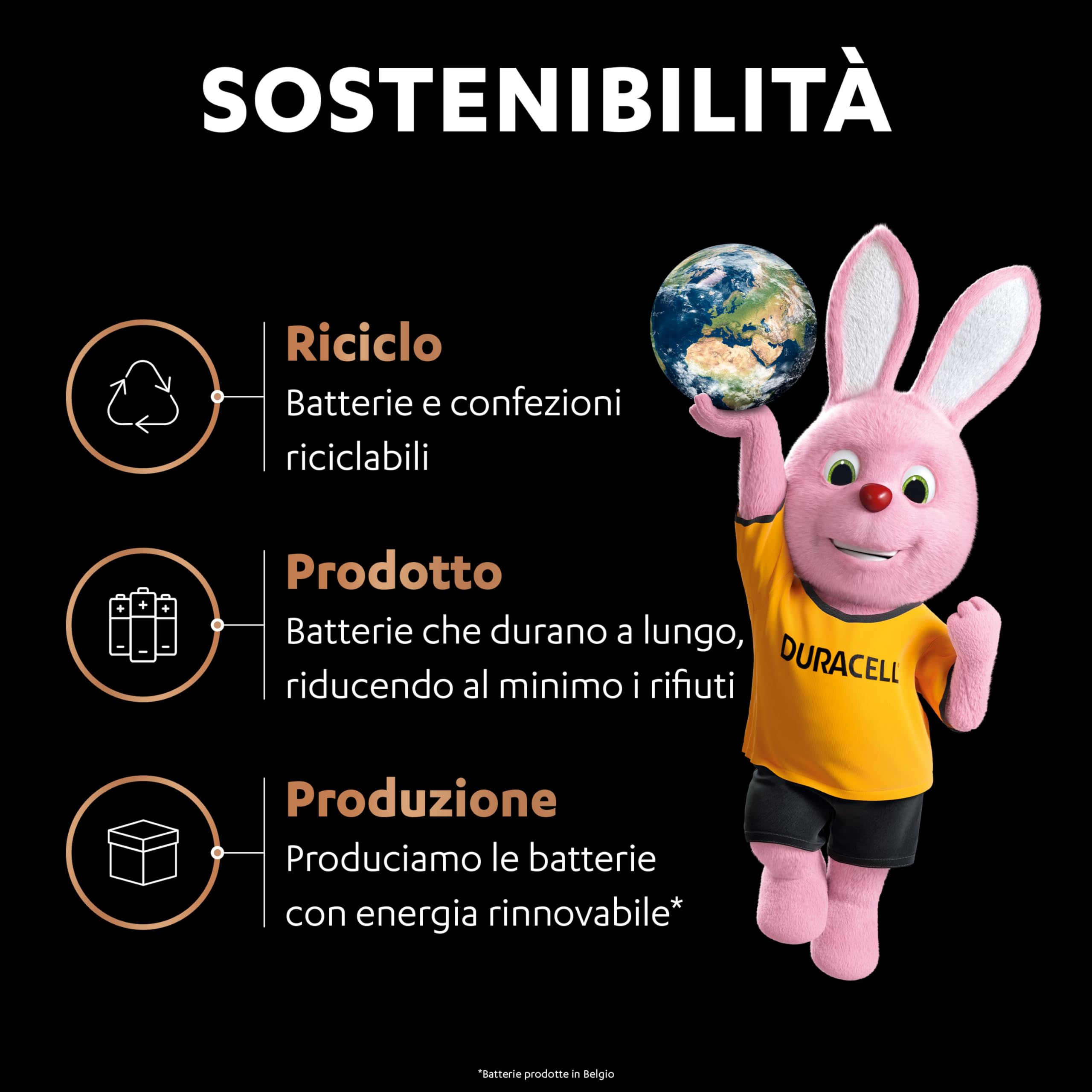 DURACELL Optimum AA Batterie (Confezione da 4​) – Batterie Alcaline da 1,5 V – 200% Più Attivi Power Boost – Soddisfano le Esigenze dei Dispositivi Moderni – 100% Riciclabili – MX1500