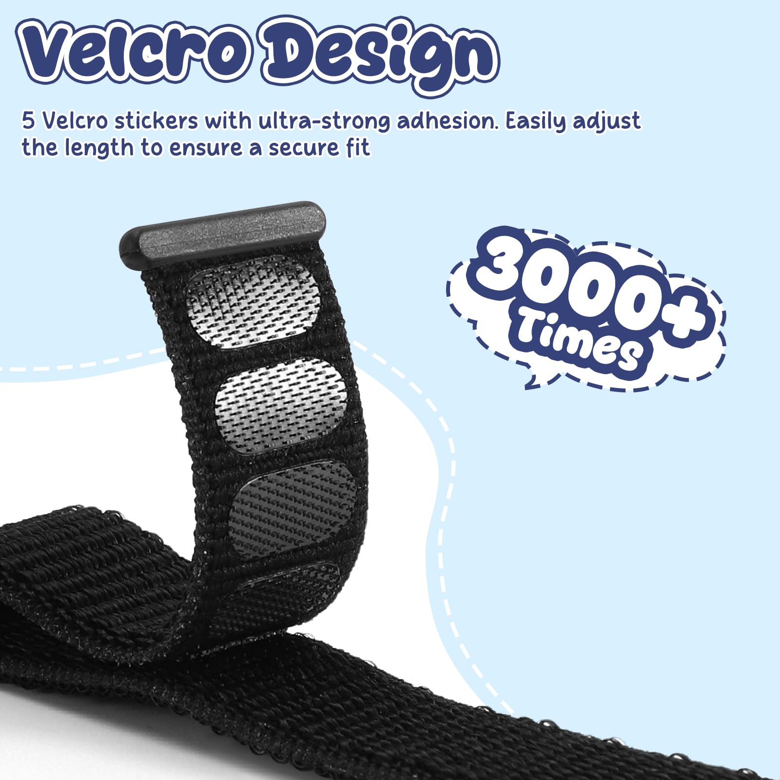 2 Piezas Pulseras de Nylon 16mm Compatibles con Xplora X5 Play/Kidzi/XGO 2/XGO 3, Adorno para Reloj Inteligente Infantil Cómodo Impermeable Ajustable Repuesto para Niñas Niños