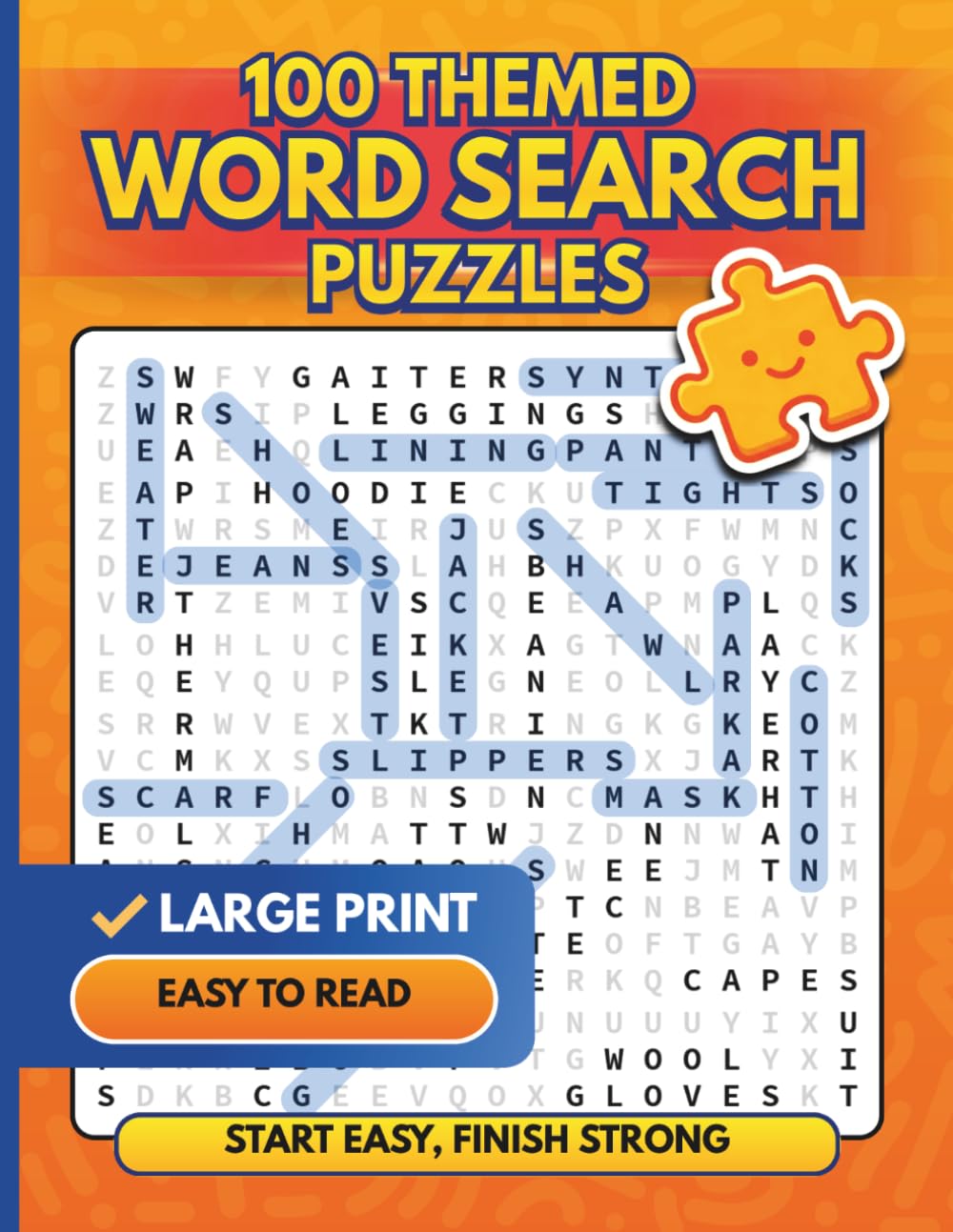 100 Themed Word Search Puzzles for Adults: 100 Multi-Level Puzzles | Large Print | 3,500+ Words | Easy to Challenging (Ultimate Word Search Puzzle Collection)