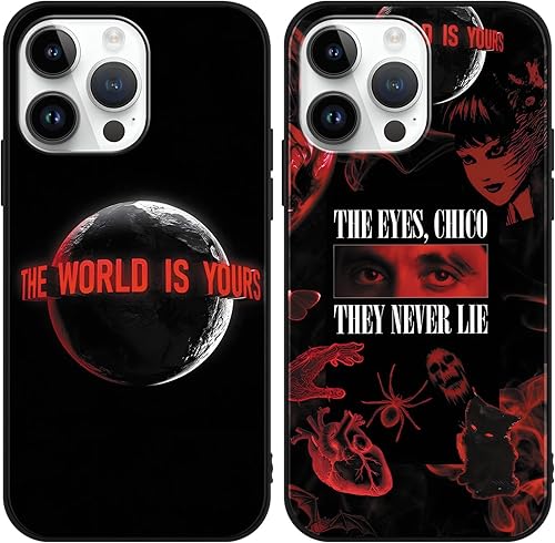 Yimctoie 2 Piezas Funda para Samsung Galaxy S25 Ultra 5G 6.8", Cool Scarface Dib