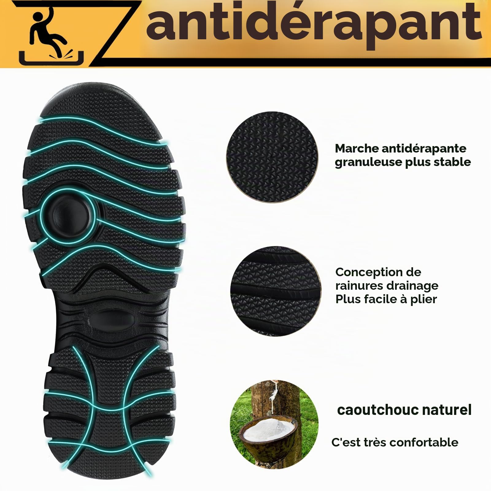 Chaussures de Sécurité Hiver Hommes Femmes Chaussures de Travail Embout Acier Protection Bottes de Sécurité Antidérapantes Imperméables Doublées Chaudes