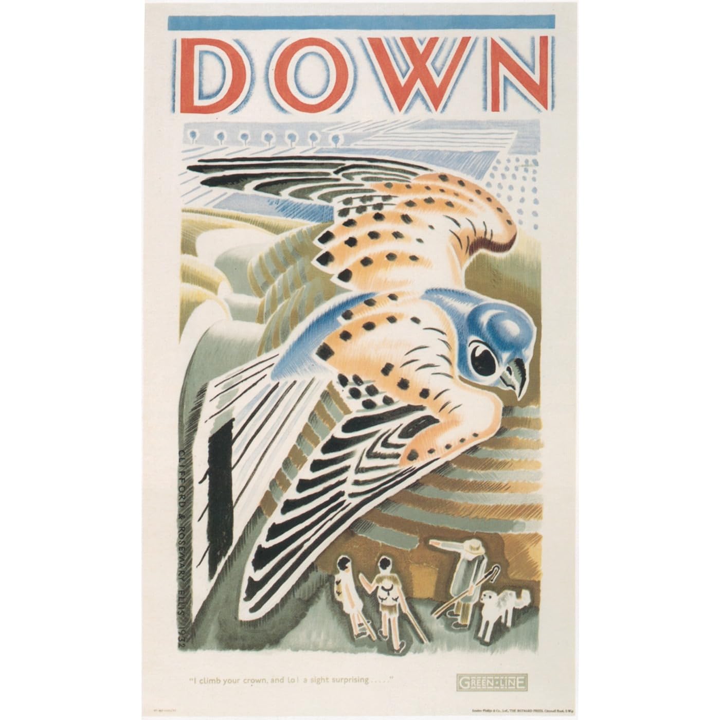 Impression giclée enroulée Down 1933 sur toile premium pour collectionneurs exigeants - 2