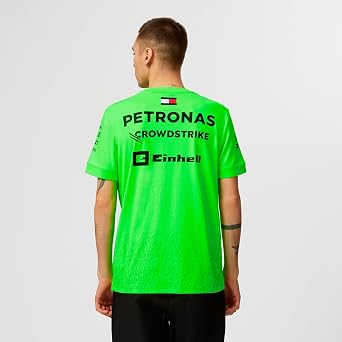 Mercedes AMG Petronas Formula One Team - 2023 Team Setup T-Shirt - Green - Men - Size: M