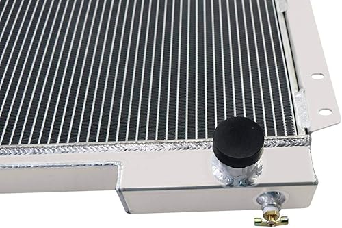 Miniatura 5 de ALLOYWORKS Radiador de aluminio de 3 filas para Toyota Land Cruiser FJ40 FJ45 3.9 4.2 1969 1970 1971 1972 1973 1975 1976 1977 1978 1980 Toyota Land