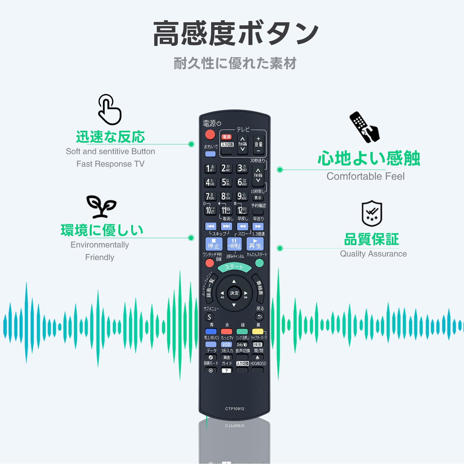 Amazon | ブルーレイリモコン N2QAYB000697 for パナソニック