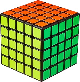 cuber brasil Cubo Mágico 5x5x5 Qiyi QiZheng Preto