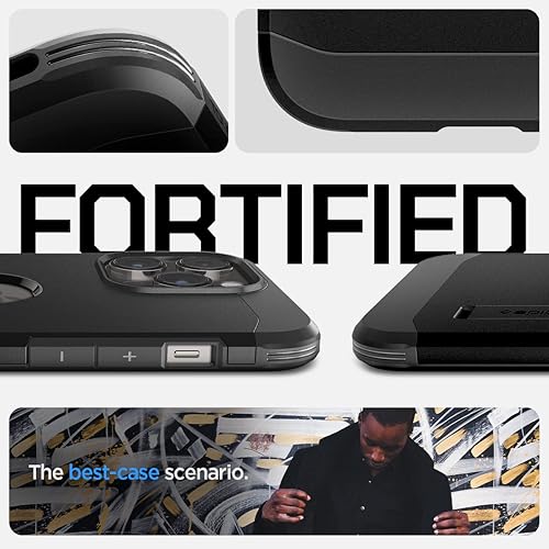 Miniatura 3 de Spigen Tough Armor MagFit - Funda diseñada para iPhone 14 Pro Max (2022) Kickstand protección de grado militar compatible con MagFit, compatible con