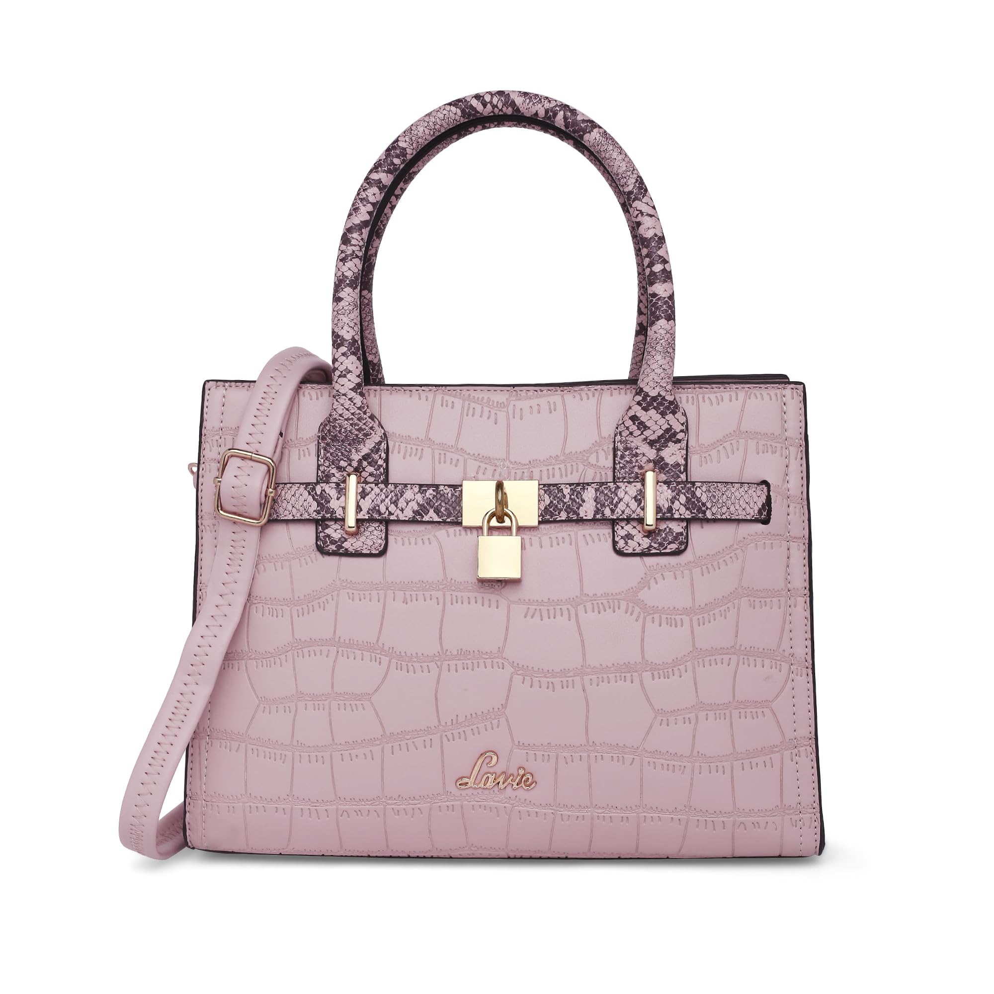 Lavie Womens Python Strap Satchel Bag | Ladies Purse Handbag (B0CBJVV92Q) Amazon Price History, Amazon Price Tracker
