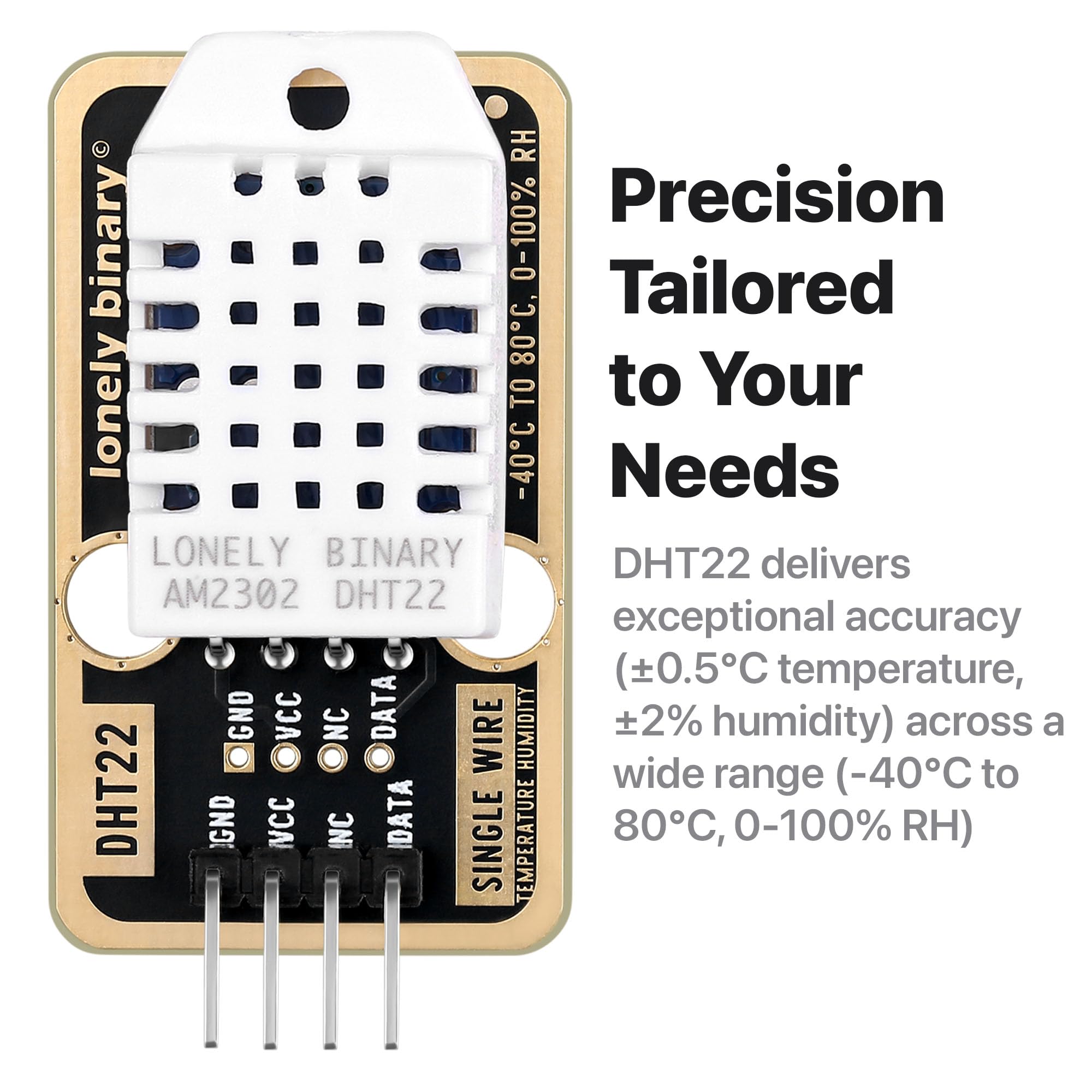 Lonely Binary 6-Pack DHT22 DHT11 Temperature Humidity Sensor AM2302 — Amazon image 2