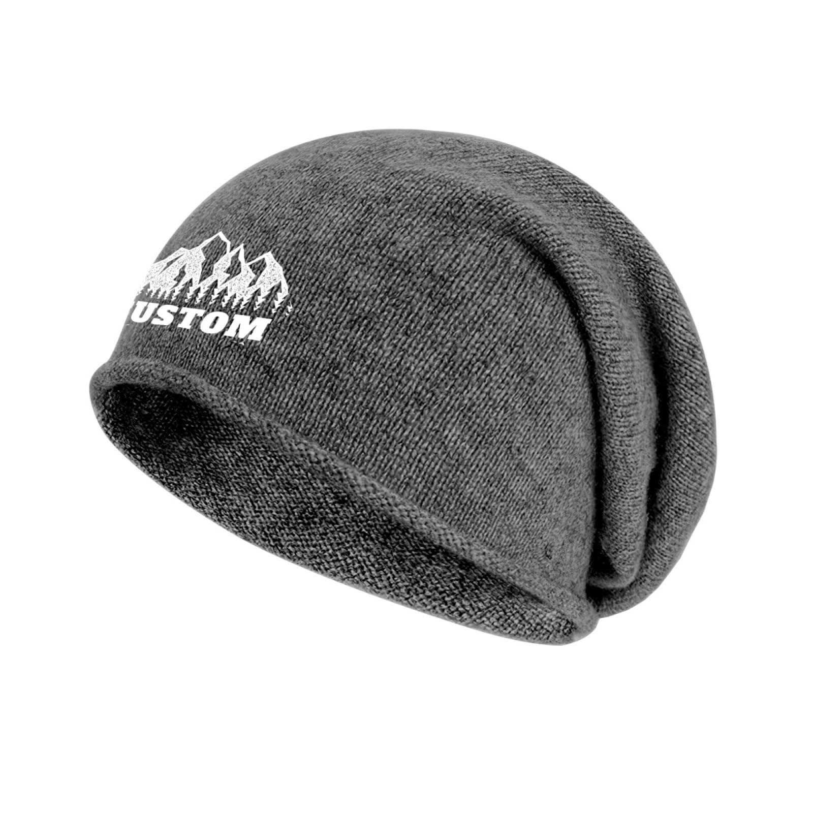 Bulk Custom Beanie - Personalized Beanie Aldult Custom Logo Beanies Personalized Winter Hat Warm Customized Beanies