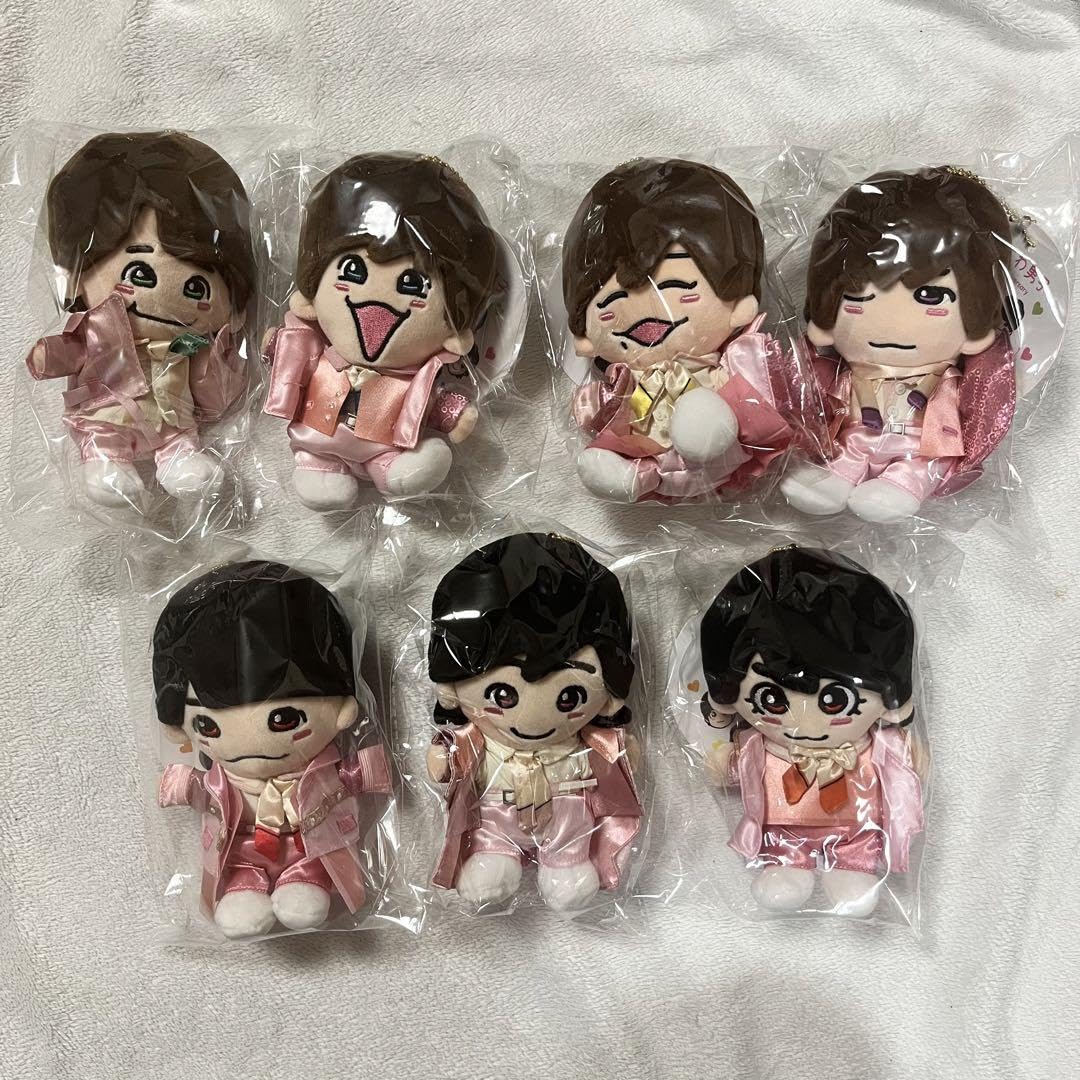 なにわ男子　ちびぬい　7体セット　初心LOVE 新品未開封 なにわ男子 ちびぬい 初心LOVE 7体セット 全員
