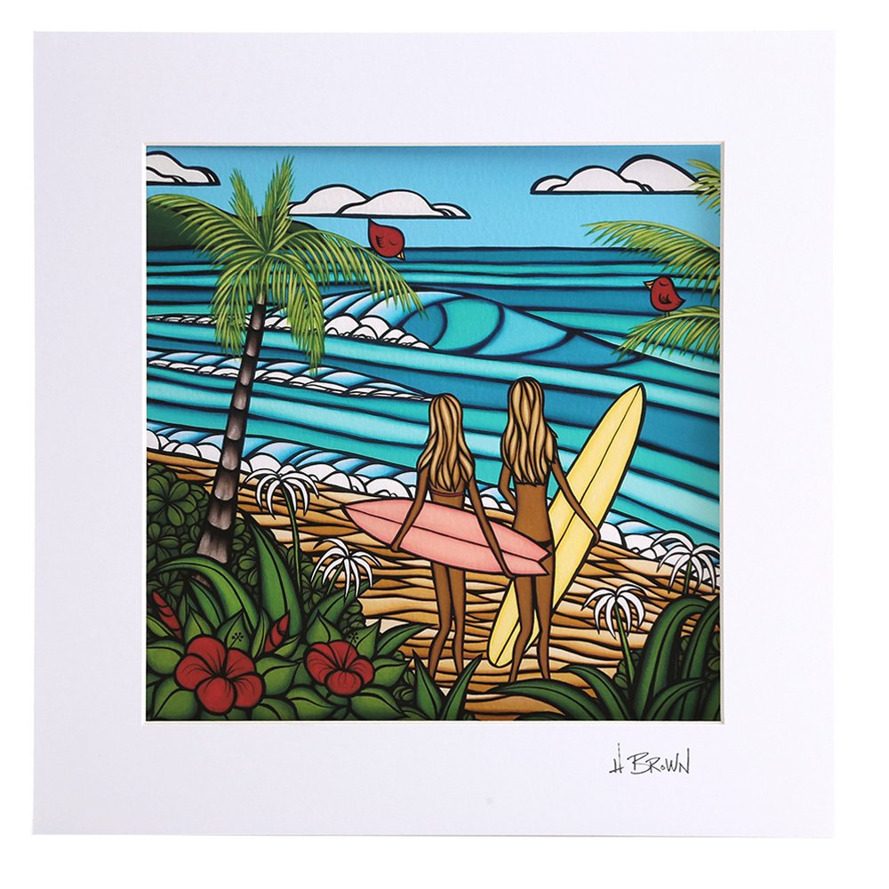 Amazon.co.jp: (ヘザーブラウン)HEATHER BROWN ART PRINT W30.5×H30