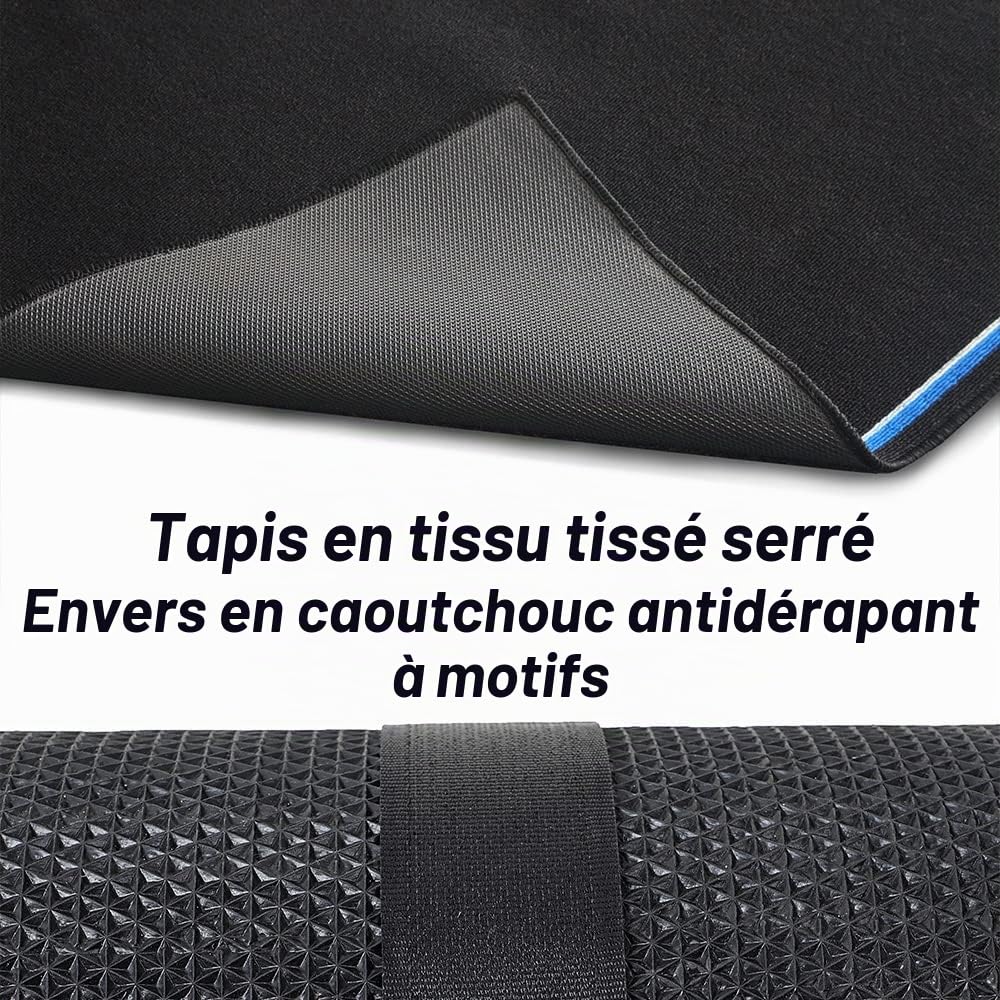 Aucuda Tapis de tambour antidérapant, insonorisant, 120 x 140 cm, pour enfants, tapis de batterie pour mini batterie et caisse claire