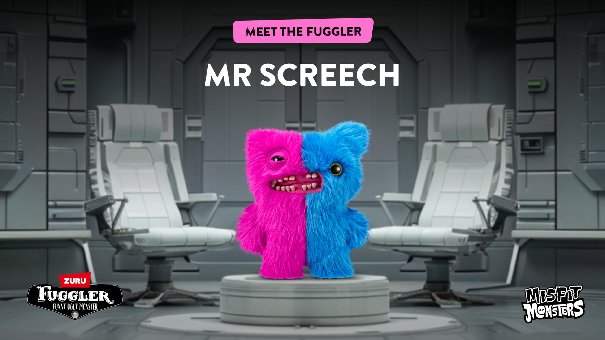 Fuggler Misfit Monsters 23 cm Series 1 by Zuru, Funny Ugly Monster