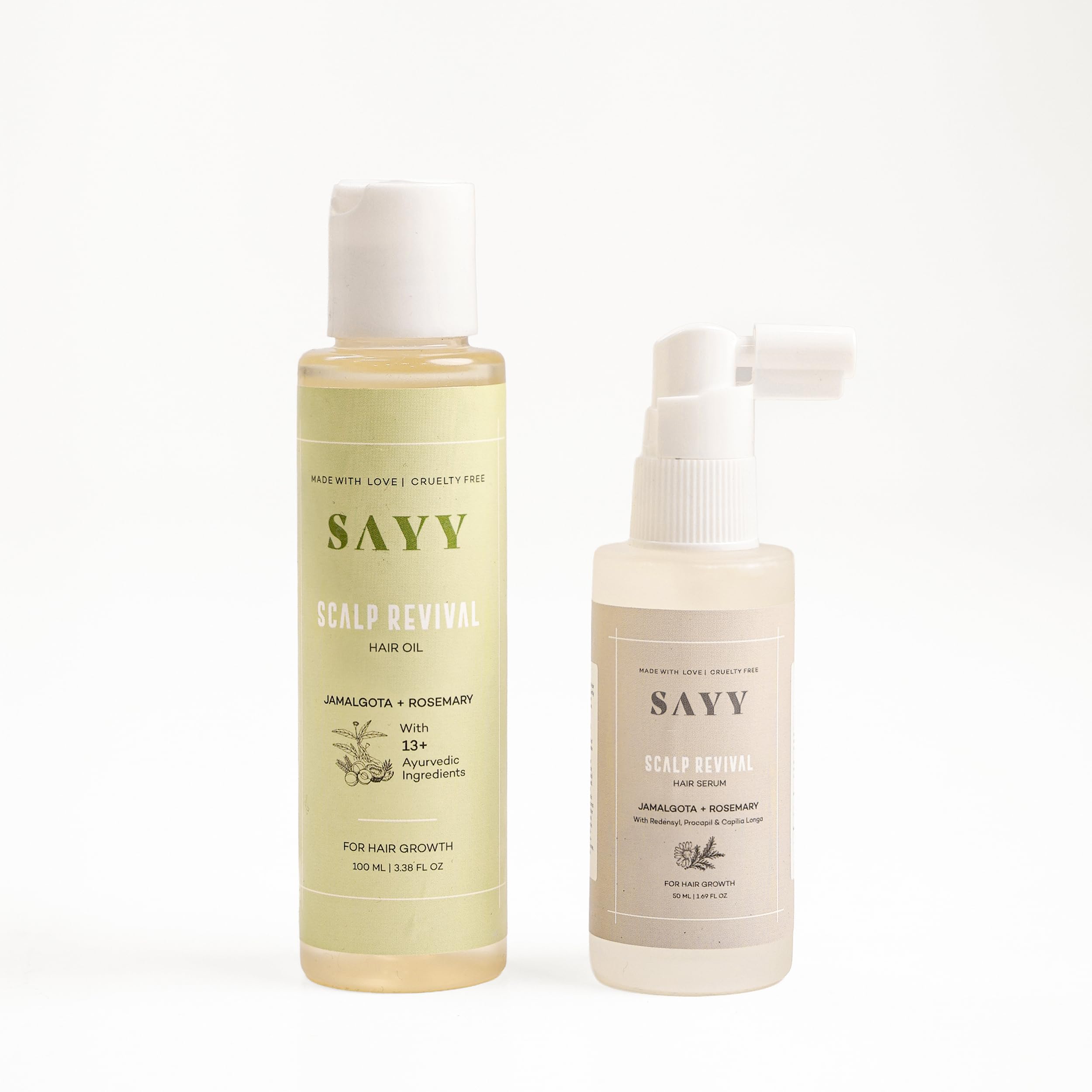 SAYY Scalp Revival Hair Serum 50 ML and Rosemary Oil 100 ML Combo-image-21