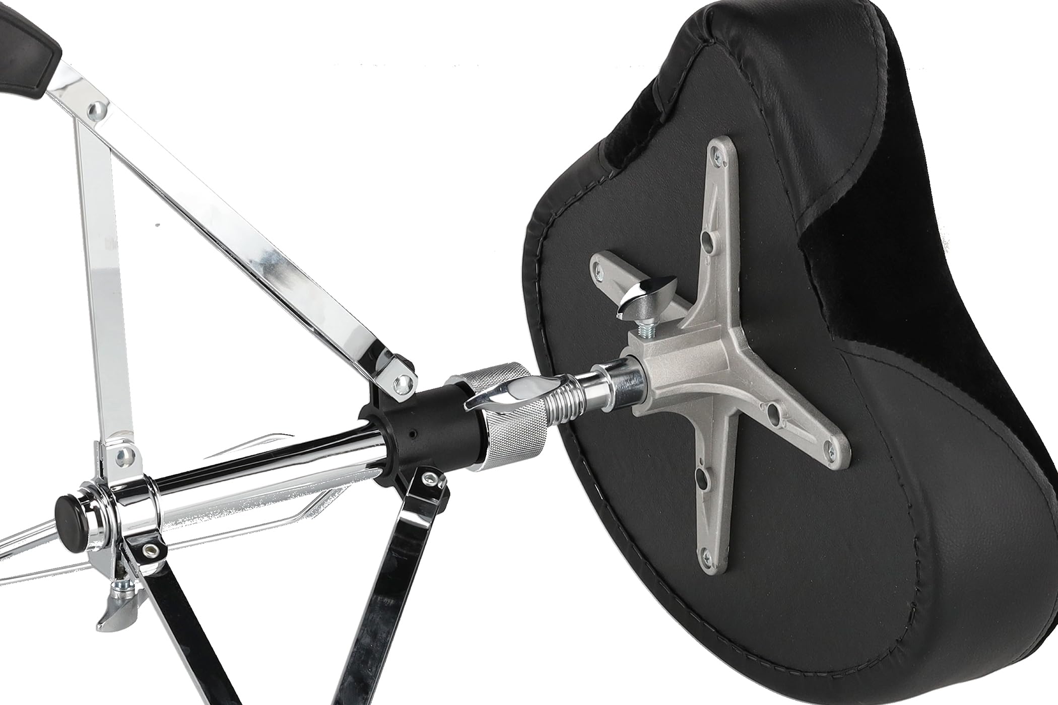 Sillines para batería asiento moto DT-410, altura regulable, patas doble perfil, heavy
