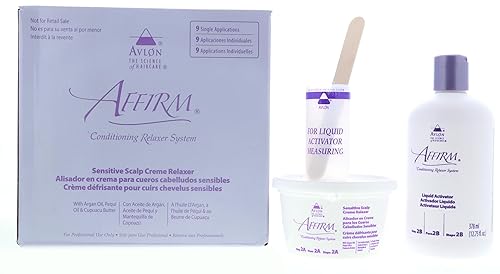 Avlon Affirm Moisture Plus - Kit relajante acondicionador para cabello seco y fórmula de cuero cabelludo sensible, 9 individuales
