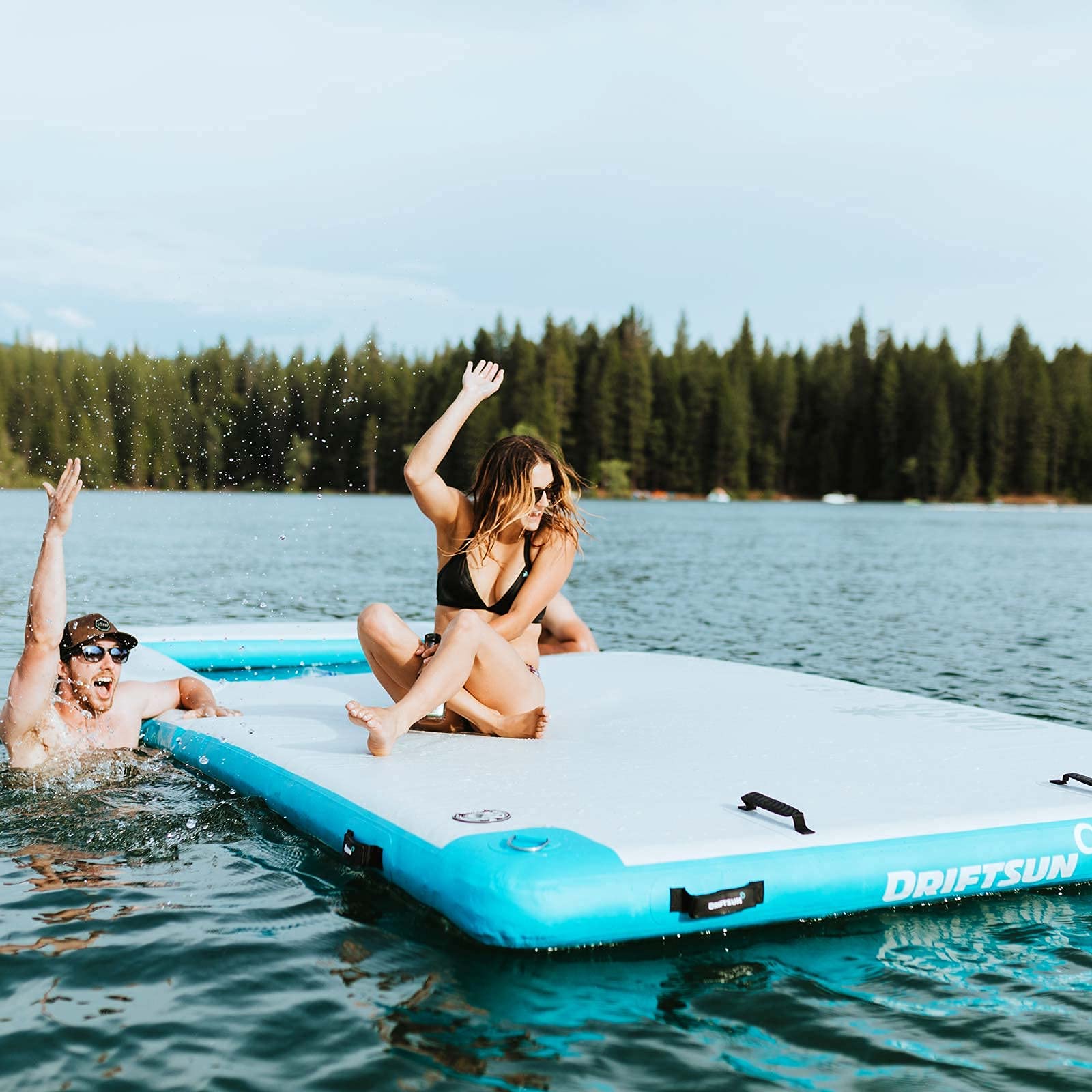 Buy Driftsun Inflatable Floating Dock Platform 15ft x 6.5ft Mesa Dock