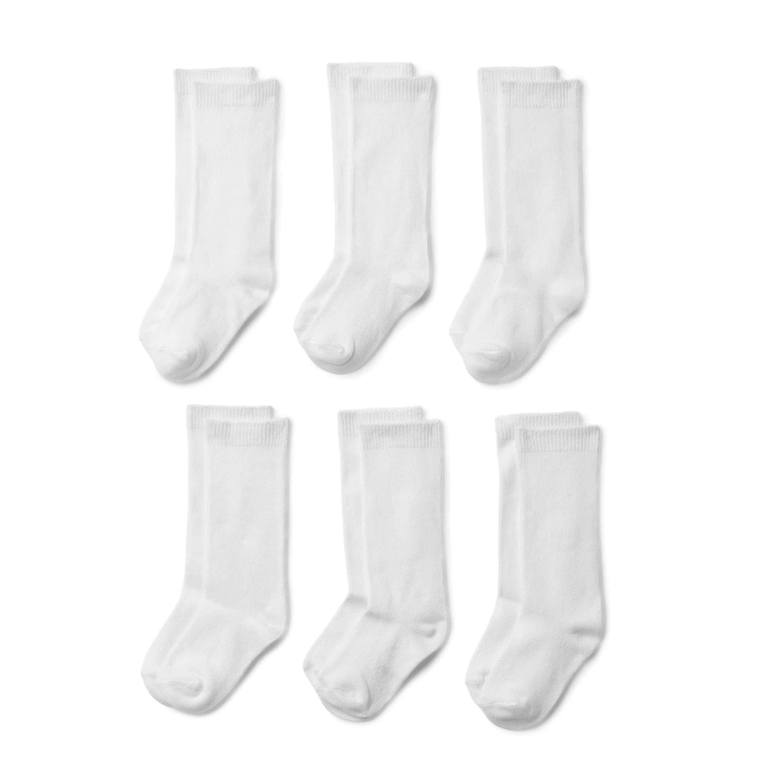 Amazon Essentials Mädchen Einheitliche Kniestrümpfe, 6 Paar
