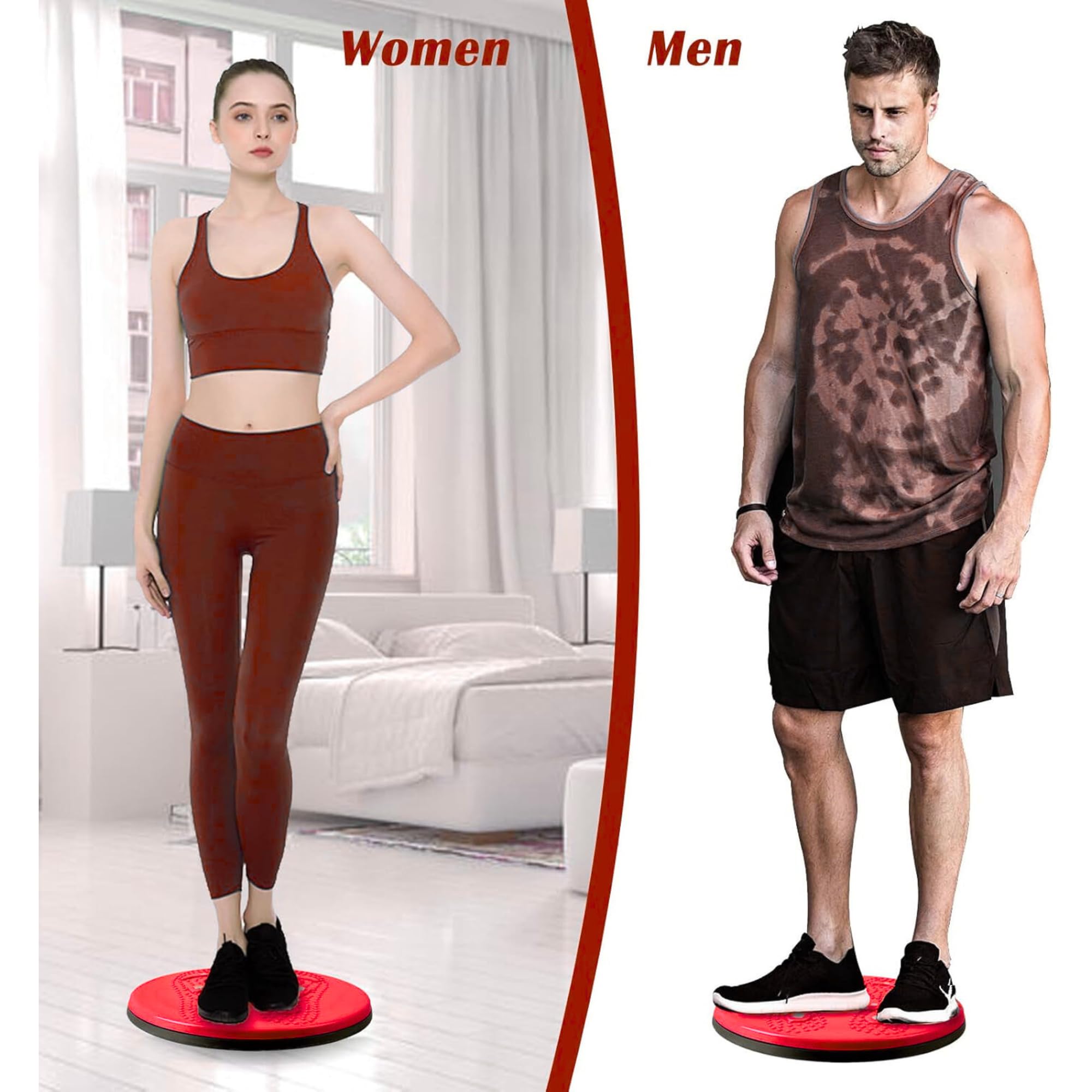 Shopeleven Tummy Twister | Abs Roller & Tummy Shaper for Women & Men | Abdominal ABS Exerciser Body Fat Burner Slimming Machine with Non-Slip Surface 4