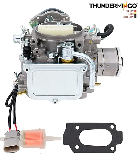 Miniatura 9 de Carburador para Nissan Pickup 720 2.4L Z24 Motor carb para Nissan Bluebird Caravan Datsun Atras Truck Vanette Panel Van 1983-1986, reemplaza OEM #
