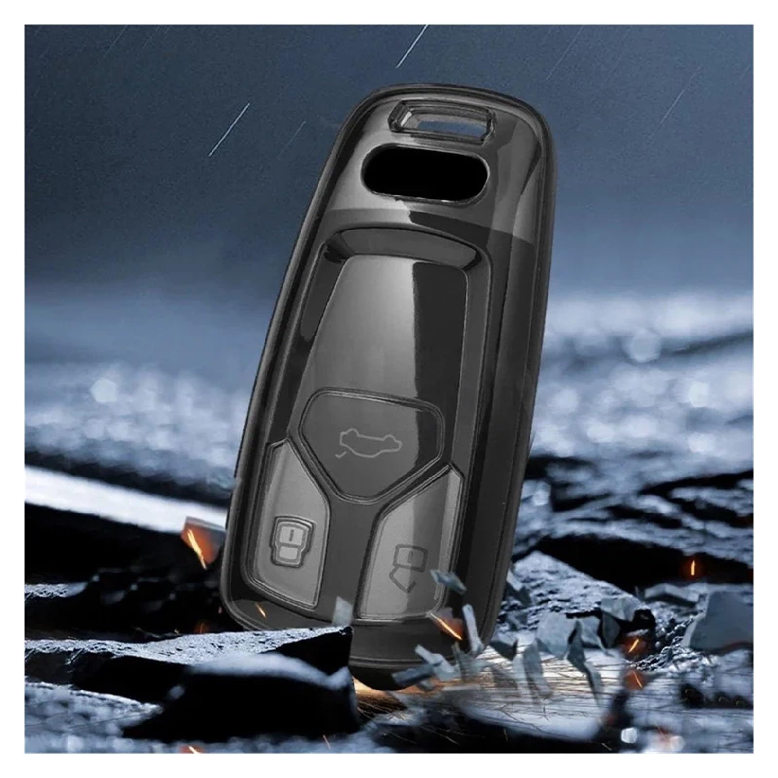 Etui na kluczyk samochodowy TPU do Peugeot Citroen C3 C5