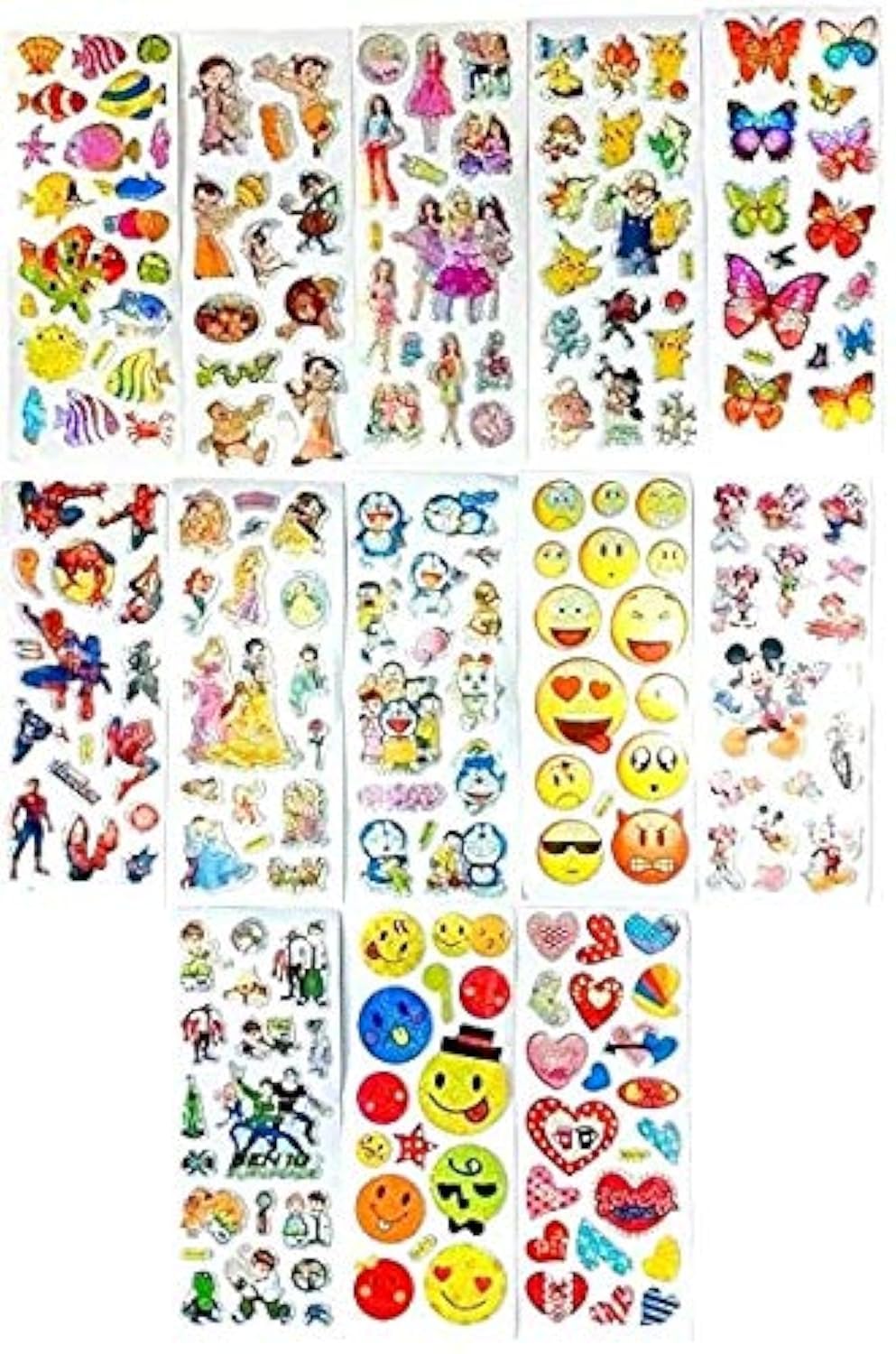 Kidivo Cartoon Bubble Sticker for Kids Gift Toys (50 Sheets), Plastic, Self-Adhesive (B08KYBFLCT) Amazon Price History, Amazon Price Tracker