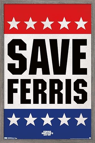 Miniatura 9 de Trends International FERRIS BUELLER - Póster de pared Save, 22.375 x 34 pulgadas, versión premium sin marco Versión premium sin marco,Versión