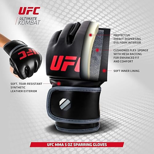 Miniatura 8 de UFC - Guantes unisex de MMA