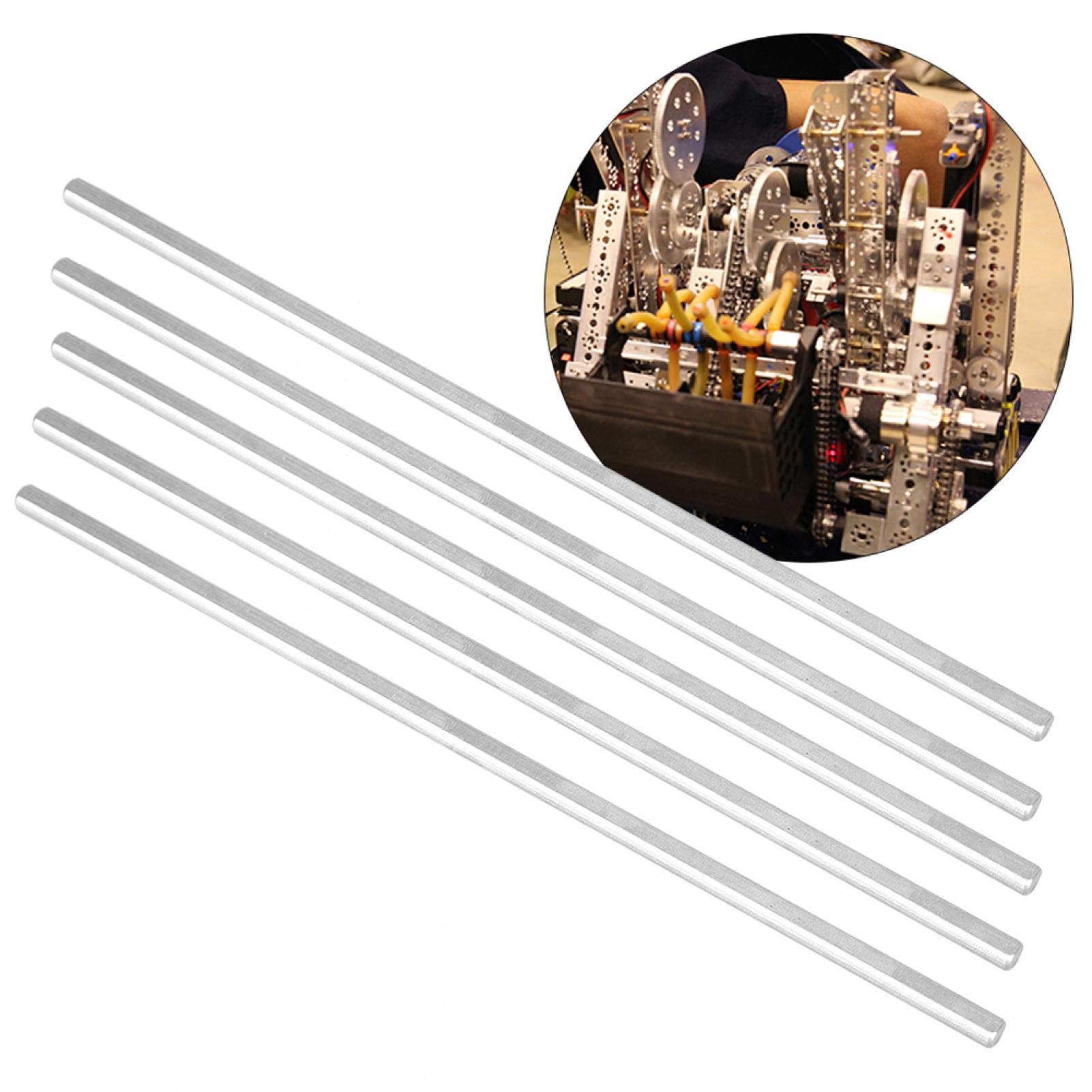 5St 6mm Durchmesser Stahlwelle 22CM D-Welle Motor 23 cm D-Achse Linearführungswelle for FTC /gobilda/TETRIX/FRC/FIRST/WRO