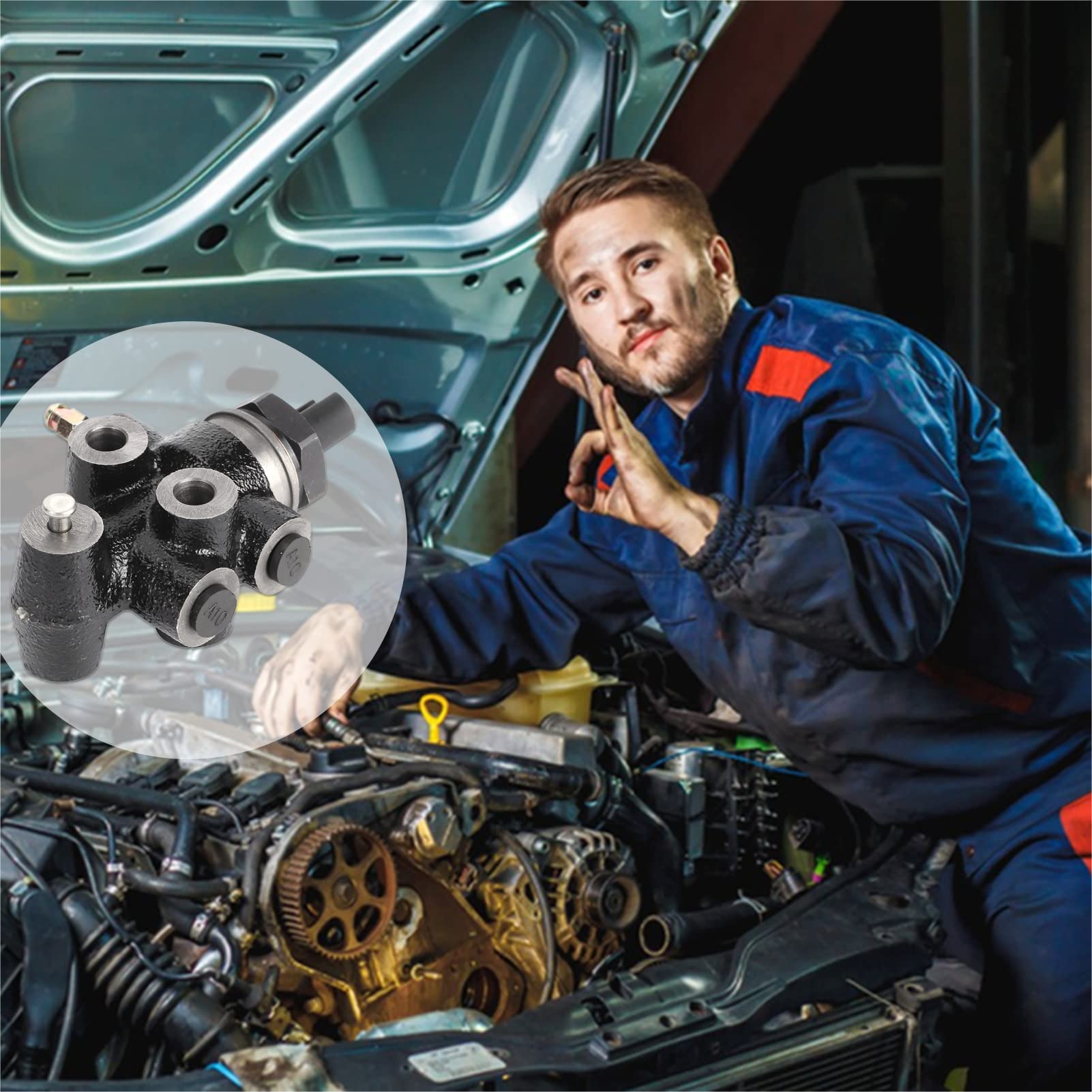 Válvula dosificadora de coche, nueva válvula dosificadora de carga de freno ABS apta para MK3 MK4 47910-26040 47910-27081