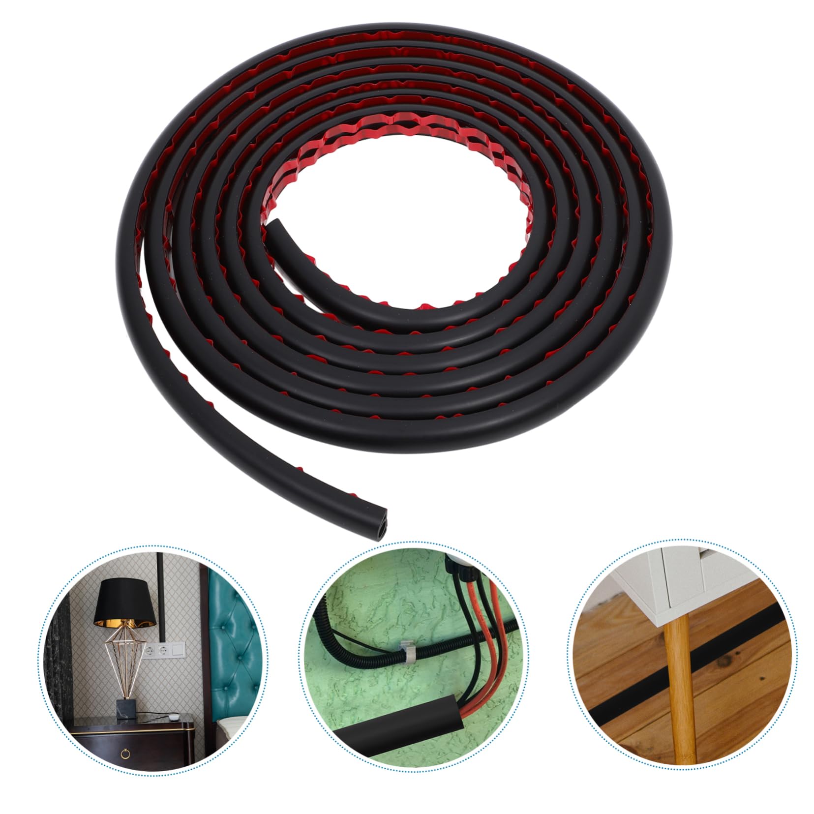 Organizador de Cables Adhesivo para Pared Canaleta de Durable Protección y Ocultación de Cables para Oficina y Hogar