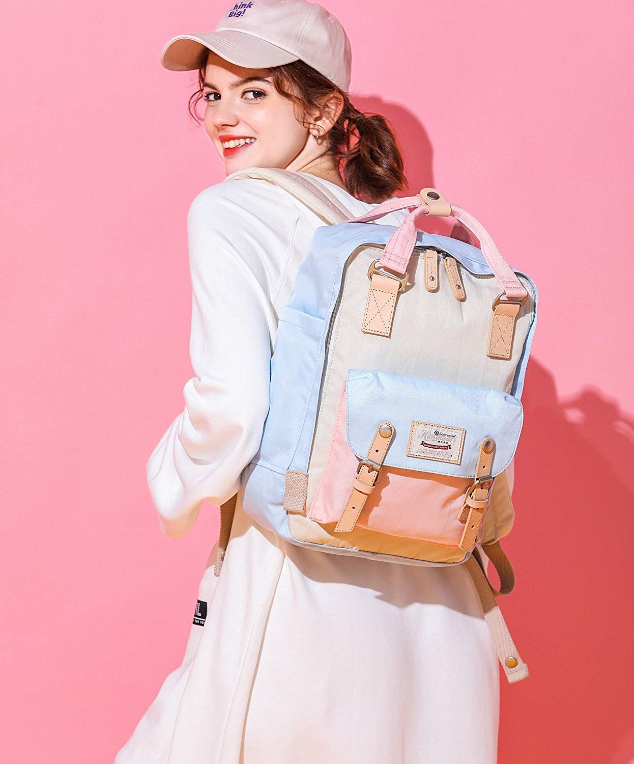Amazon.com: Himawari Mochila escolar impermeable de 14.9 pulgadas