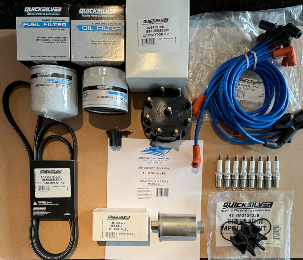 ma¨̮⃝ Amazon.com: Black Scorpion 5.7L/6.2L Quicksilver OEM Service Kit