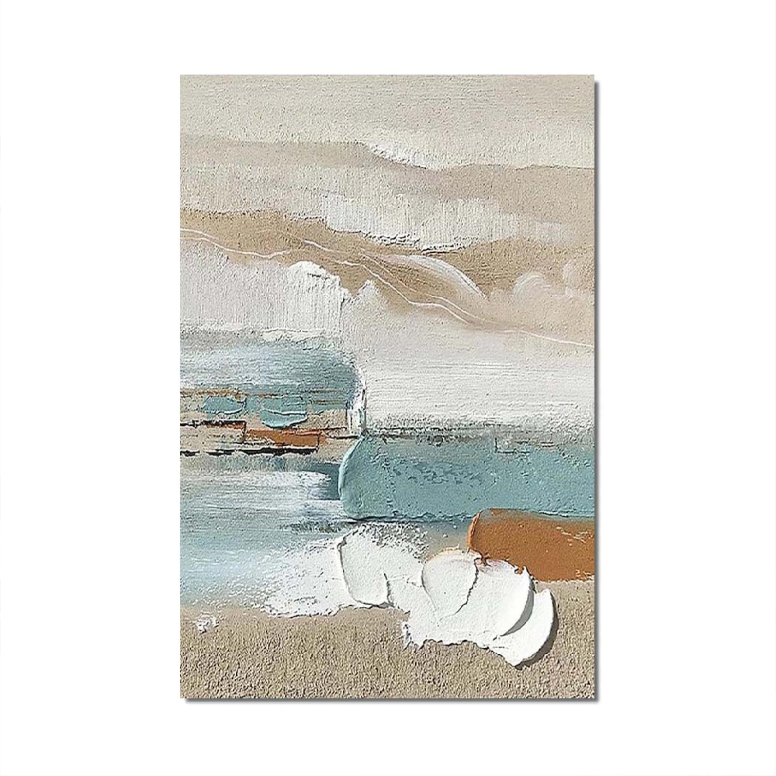 18meng Art Bunt Wandbilder Dekoration Wohnzimmer Schlafzimmer Abstrakt Kunstdruck Bilder 200x100 cm Groß XXL Leinwandbild Deko Wand Wanddeko Bild auf Leinwand Canvas Desing Ungerahmt